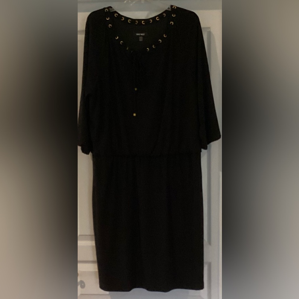 Nine West pull-on dress with grommet detail- Size 18